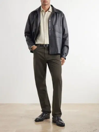 Zegna Roccia Slim-Fit Garment-Dyed Jeans - Men | Thumbnail 2 Zegna Roccia Slim-Fit Garment-Dyed Jeans - Men | Thumbnail 2