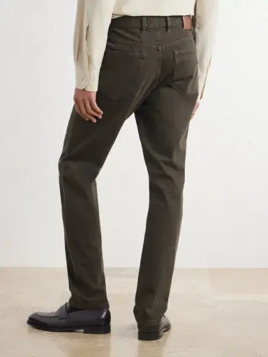 Zegna Roccia Slim-Fit Garment-Dyed Jeans - Men | Thumbnail 4 Zegna Roccia Slim-Fit Garment-Dyed Jeans - Men | Thumbnail 4