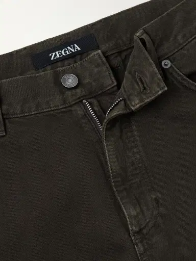 Zegna Roccia Slim-Fit Garment-Dyed Jeans - Men | Thumbnail 6 Zegna Roccia Slim-Fit Garment-Dyed Jeans - Men | Thumbnail 6