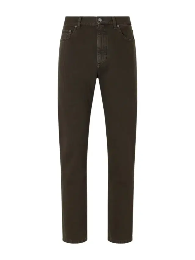 Zegna Roccia Slim-Fit Garment-Dyed Jeans - Men