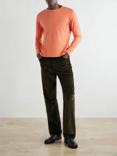 Auralee Cotton-Jersey T-Shirt - Men | Thumbnail 2 Auralee Cotton-Jersey T-Shirt - Men | Thumbnail 2
