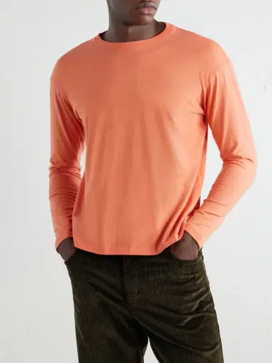 Auralee Cotton-Jersey T-Shirt - Men | Thumbnail 3 Auralee Cotton-Jersey T-Shirt - Men | Thumbnail 3