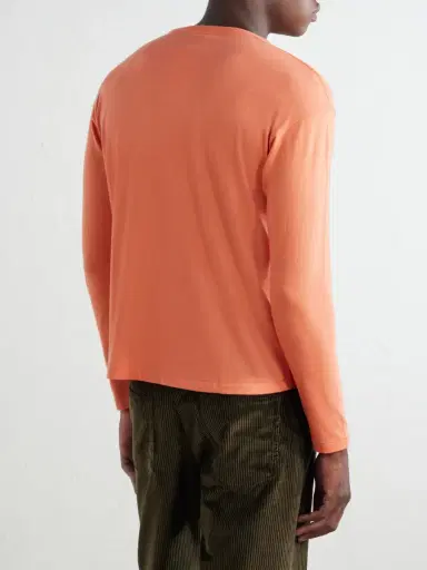 Auralee Cotton-Jersey T-Shirt - Men | Thumbnail 4 Auralee Cotton-Jersey T-Shirt - Men | Thumbnail 4
