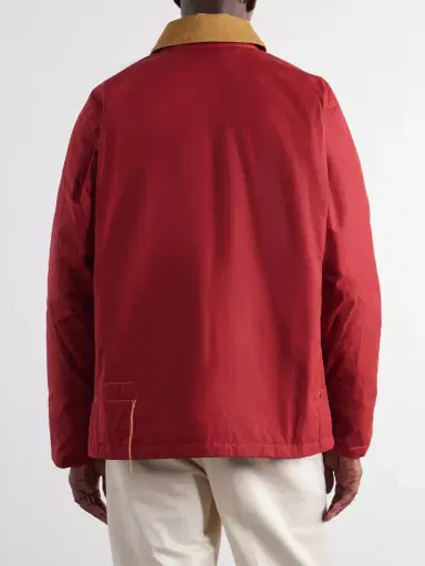 Fortela Bristol Corduroy-Trimmed Waxed Cotton-Canvas Jacket - Men | Thumbnail 4