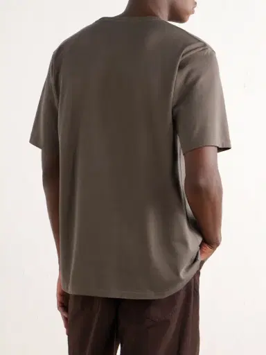 Auralee Luster Cotton-Jersey T-Shirt - Men | Thumbnail 4 Auralee Luster Cotton-Jersey T-Shirt - Men | Thumbnail 4