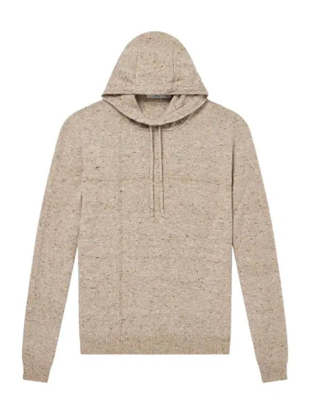 Inis Meáin Merino Wool and Cashmere-Blend Hoodie - Men