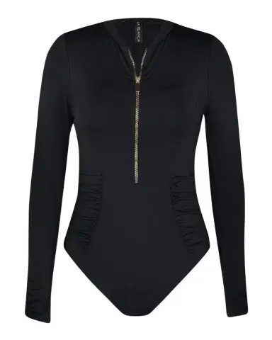 La Blanca Island Goddess Shirred Rashguard Paddlesuit | Thumbnail 1 La Blanca Island Goddess Shirred Rashguard Paddlesuit | Thumbnail 1