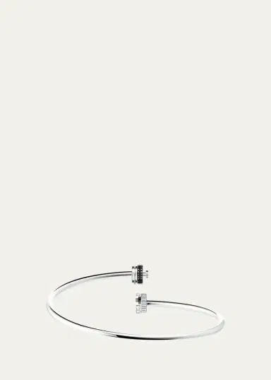 Boucheron Quatre Black Edition Bangle Bracelet with Diamonds | Thumbnail 3 Boucheron Quatre Black Edition Bangle Bracelet with Diamonds | Thumbnail 3