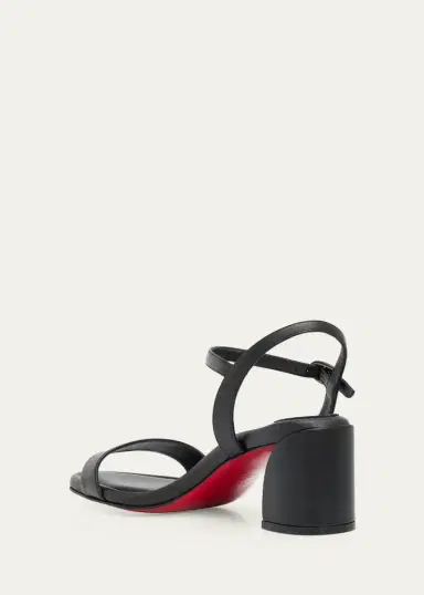 Christian Louboutin 55mm Jane Leather Ankle-Strap Sandals | Thumbnail 8 Christian Louboutin 55mm Jane Leather Ankle-Strap Sandals | Thumbnail 8