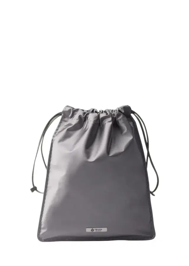 Prada Wish Silk Duchesse Drawstring Pouch Bag