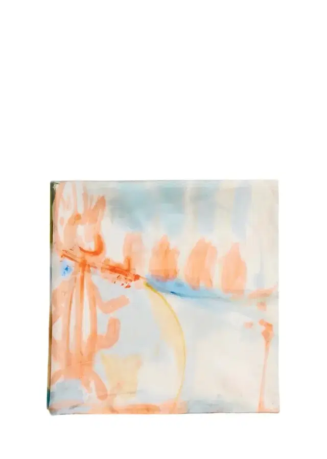 Ulla Johnson x Helen Frankenthaler Silk Twill Scarf