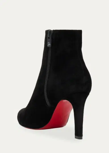 Christian Louboutin 85mm Fannylove Suede Booties | Thumbnail 2 Christian Louboutin 85mm Fannylove Suede Booties | Thumbnail 2