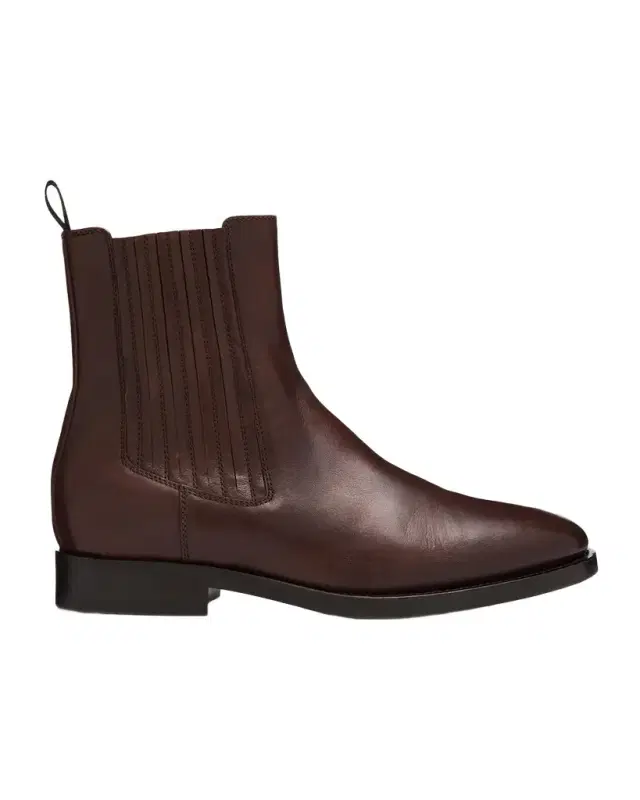 Brunello Cucinelli Men's Leather Chelsea Boots