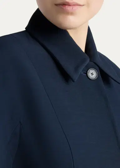 Stella McCartney Dolman-Sleeve Wool Peplum Jacket | Thumbnail 5