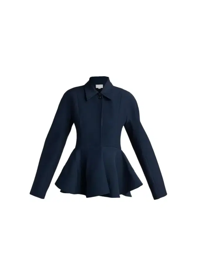 Dolman-Sleeve Wool Peplum Jacket Dolman-Sleeve Wool Peplum Jacket