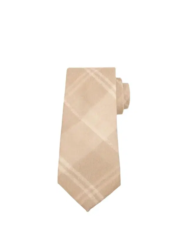 Ralph Lauren Purple Label Men's Plaid Cashmere-Silk Tie