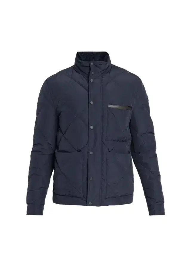 Moncler Grenoble Men's Aquaflect Quilted Leather-Trim Jacket