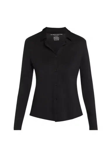 MAJESTIC FILATURES Soft Touch Button-Front Shirt | Thumbnail 1