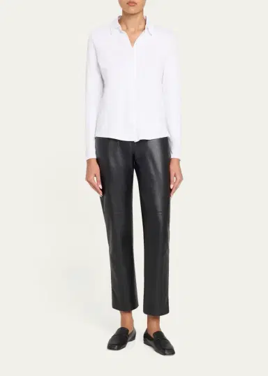 MAJESTIC FILATURES Long-Sleeve Supima Cotton Shirt | Thumbnail 2