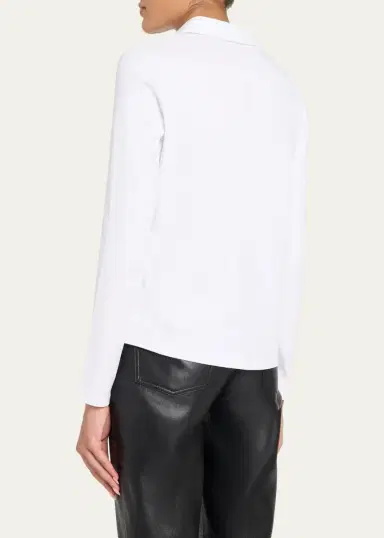 MAJESTIC FILATURES Long-Sleeve Supima Cotton Shirt | Thumbnail 3
