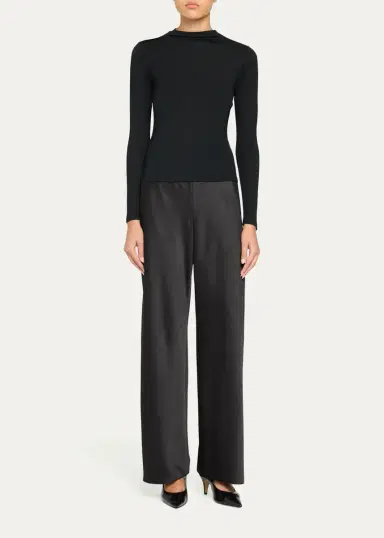 Vince Tie-Neck Top | Thumbnail 2