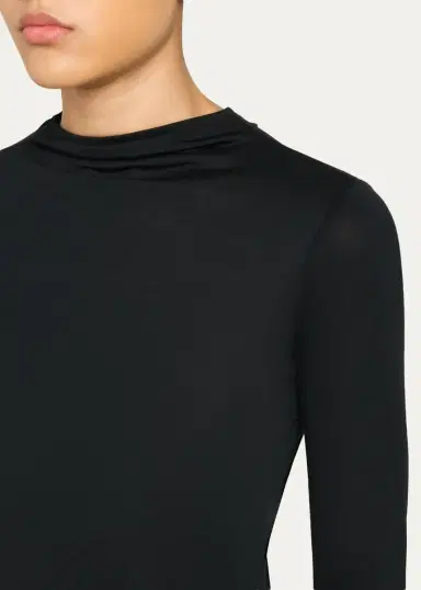 Vince Tie-Neck Top | Thumbnail 5