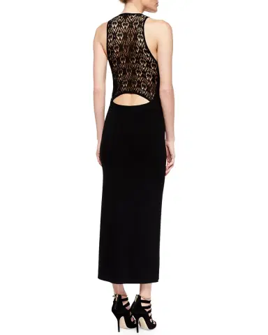Vince Micro Houndstooth Wide-Leg Trousers | Thumbnail 5