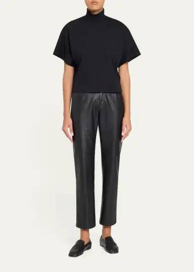 MAJESTIC FILATURES Mock-Neck Supima Cotton Shirt | Thumbnail 2