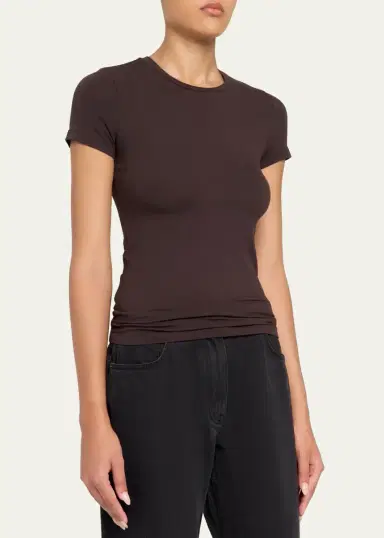 MAJESTIC FILATURES Soft Touch Short-Sleeve Crewneck T-Shirt | Thumbnail 12