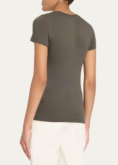 MAJESTIC FILATURES Soft Touch Short-Sleeve Crewneck T-Shirt | Thumbnail 7