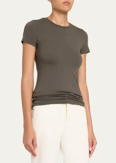 MAJESTIC FILATURES Soft Touch Short-Sleeve Crewneck T-Shirt | Thumbnail 8