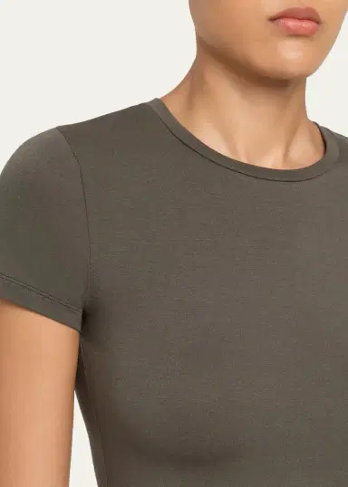MAJESTIC FILATURES Soft Touch Short-Sleeve Crewneck T-Shirt | Thumbnail 9