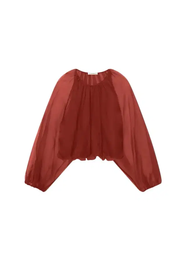 Frame The Sheer Balloon Blouse