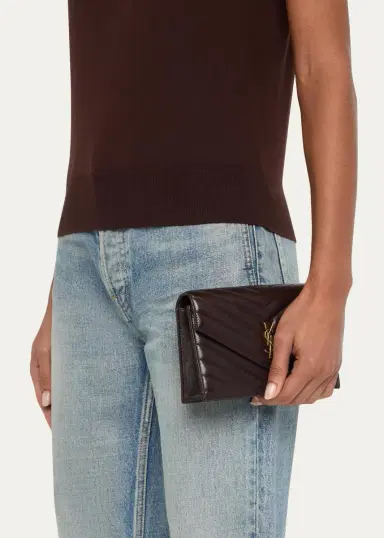 Saint Laurent Cassandre YSL Quilted Leather Crossbody | Thumbnail 2 Saint Laurent Cassandre YSL Quilted Leather Crossbody | Thumbnail 2