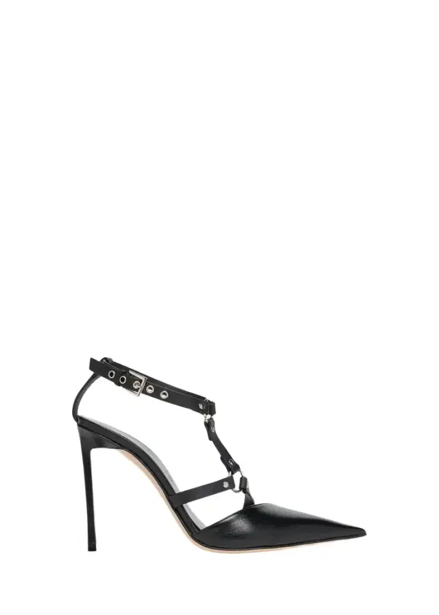 Tom Ford 105mm Harness Leather Pumps