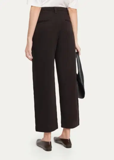 Vince Washed Cotton Twill Mid-Rise Utility Pants | Thumbnail 3