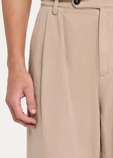 Massimo Alba Men's Fossil Pleated Pants | Thumbnail 5 Massimo Alba Men's Fossil Pleated Pants | Thumbnail 5