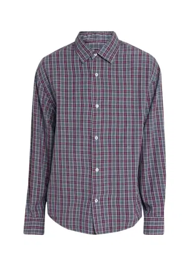 Massimo Alba Men's Plaid Cotton Button-Front Shirt | Thumbnail 1
