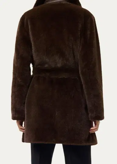 Burberry Belvedere Faux Fur Car Coat | Thumbnail 2