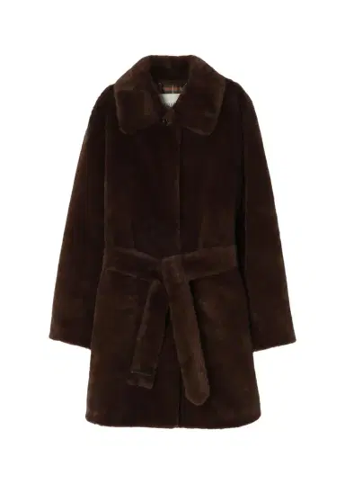 Burberry Belvedere Faux Fur Car Coat | Thumbnail 1