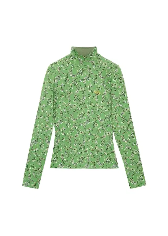 Loewe Mock Turtleneck Floral Top