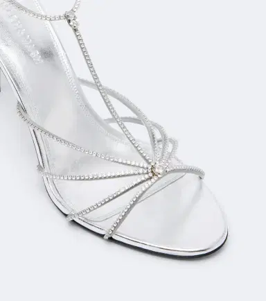 Mach & Mach Daisy embellished leather sandals | Thumbnail 2