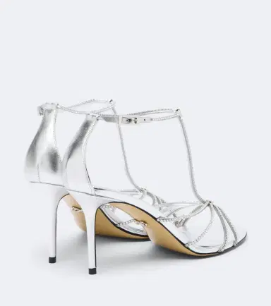 Mach & Mach Daisy embellished leather sandals | Thumbnail 3
