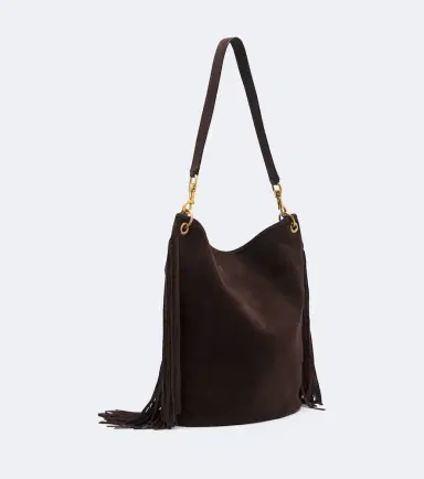 Nili Lotan Asher fringed suede shoulder bag | Thumbnail 3 Nili Lotan Asher fringed suede shoulder bag | Thumbnail 3