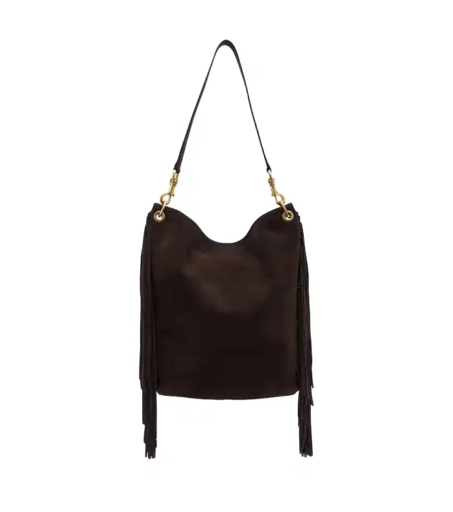 Nili Lotan Asher fringed suede shoulder bag