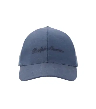 Ralph Lauren Purple Label Logo silk and linen baseball cap | Thumbnail 1 Ralph Lauren Purple Label Logo silk and linen baseball cap | Thumbnail 1