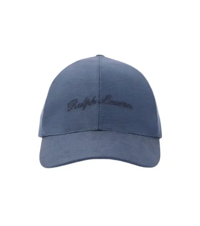Ralph Lauren Purple Label Logo silk and linen baseball cap