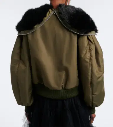 Simone Rocha Padded hooded bomber jacket | Thumbnail 3 Simone Rocha Padded hooded bomber jacket | Thumbnail 3