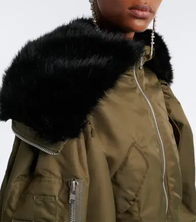 Simone Rocha Padded hooded bomber jacket | Thumbnail 4 Simone Rocha Padded hooded bomber jacket | Thumbnail 4