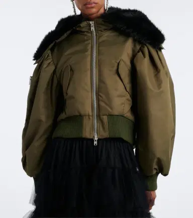 Simone Rocha Padded hooded bomber jacket | Thumbnail 7 Simone Rocha Padded hooded bomber jacket | Thumbnail 7